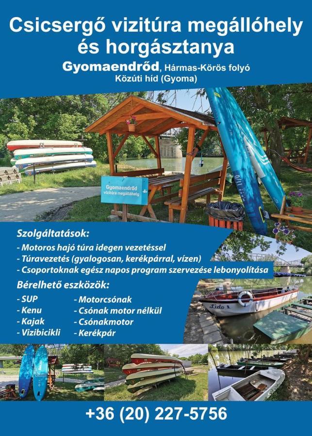 Отель Zsuzsanna Vendeghaz Дьомаэндрёд Экстерьер фото